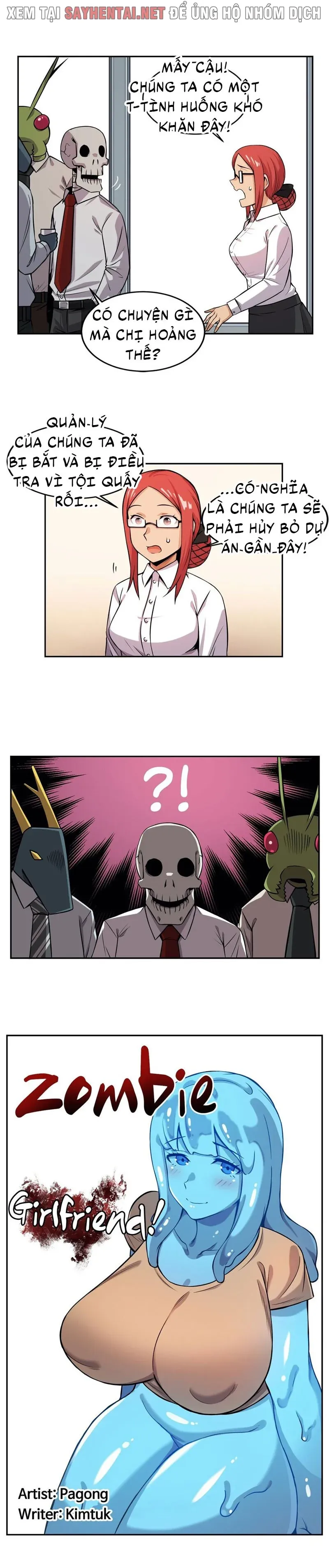 Bạn Gái Zombie Chương 18 page 9 - Giả Dược