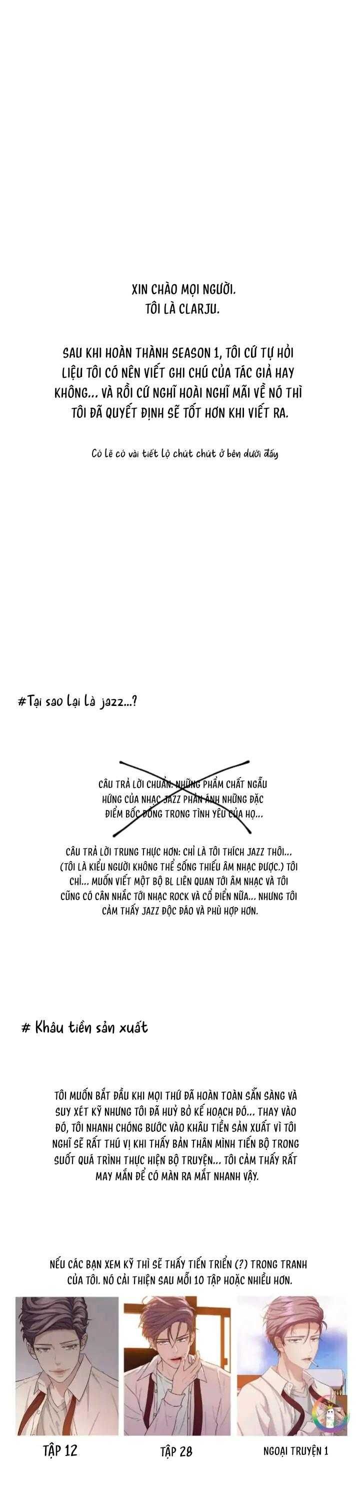 đọc truyện Bản Jazz Cho Hai Người Chương 34.1 ảnh 2 tại Giả Dược