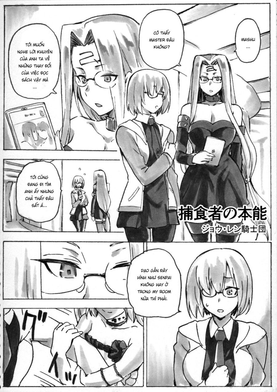 Bản Năng Của Kẻ Săn Mồi Oneshot page 3 - Giả Dược