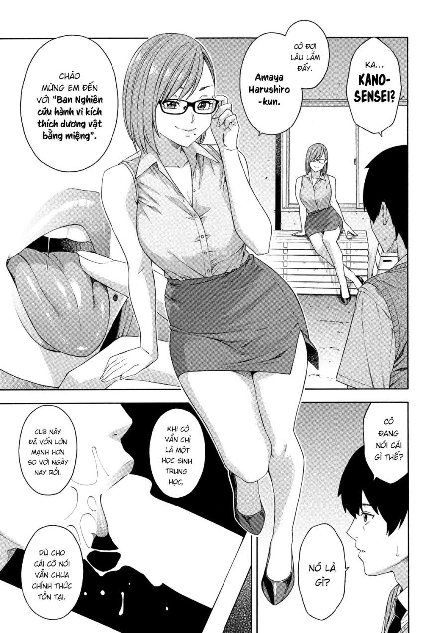 Ban Nghiên Cứu Hành Vi Kích Thích Dương Vật Bằng Miệng Chương 1 page 9 - Giả Dược