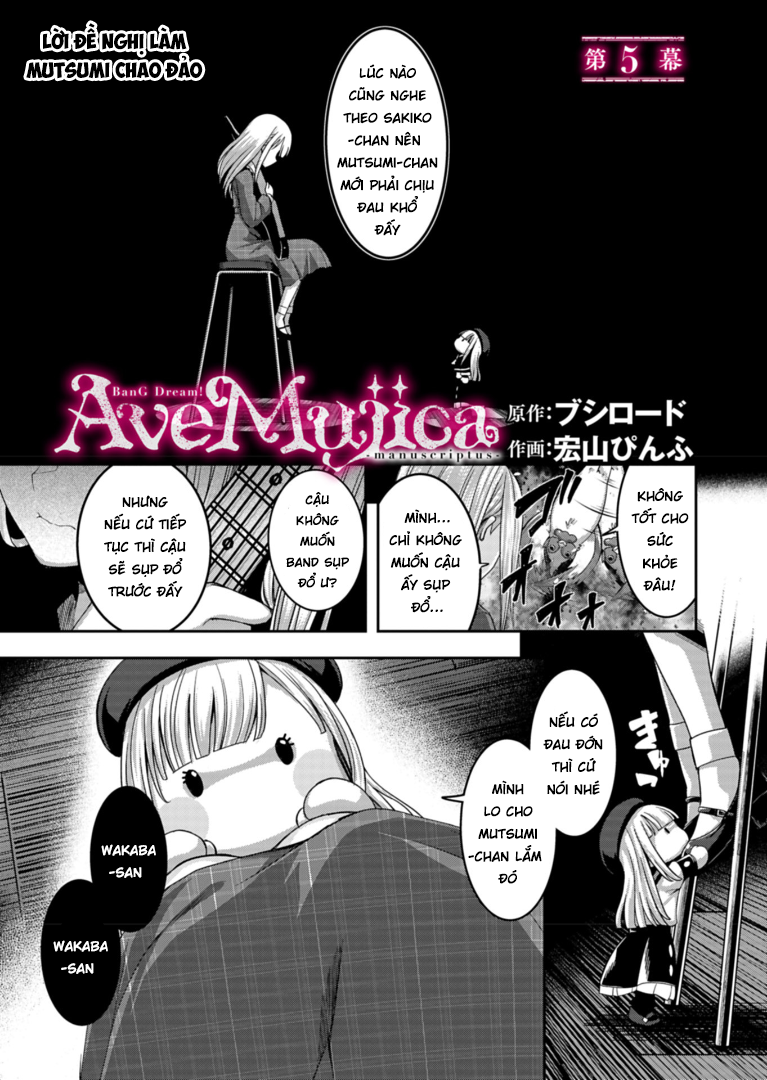 đọc truyện Bang Dream! Ave Mujica -manuscriptus- Chương 5 ảnh 2 tại Thiên Thai Truyện