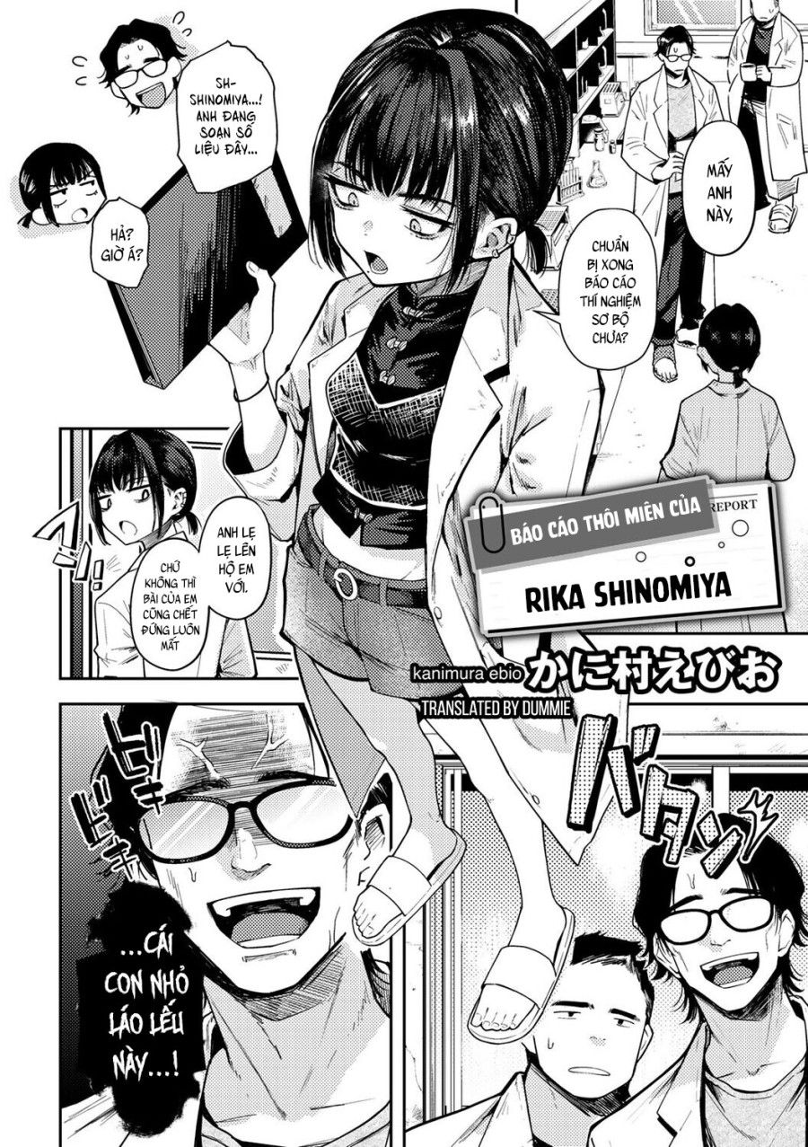 đọc truyện Báo Cáo Thôi Miên Của Rika Shinomiya Rt Oneshot ảnh 3 tại Giả Dược
