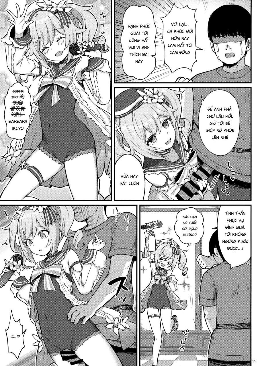 Barbara Gives You A Lewd Service Oneshot page 14 - Giả Dược