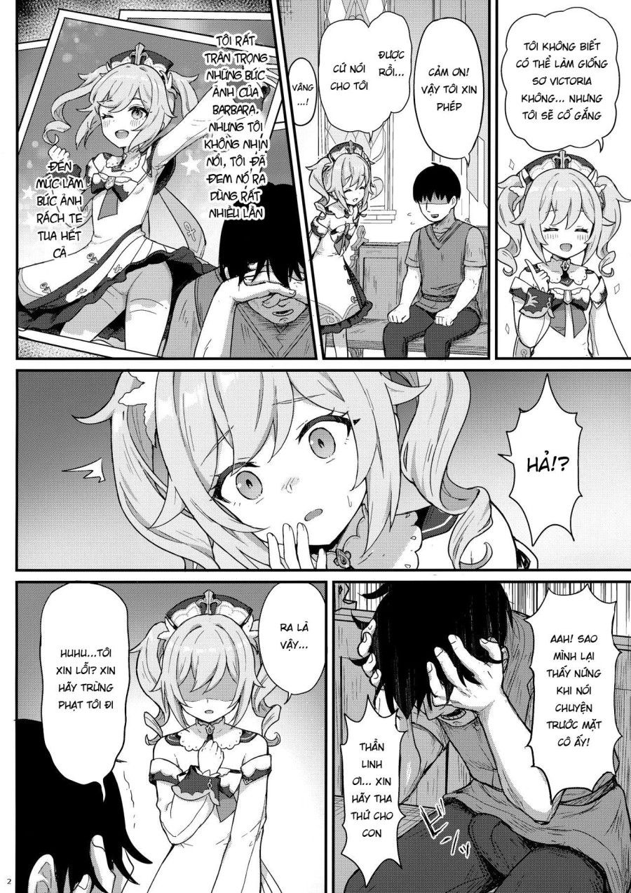 Barbara Gives You A Lewd Service Oneshot page 3 - Giả Dược
