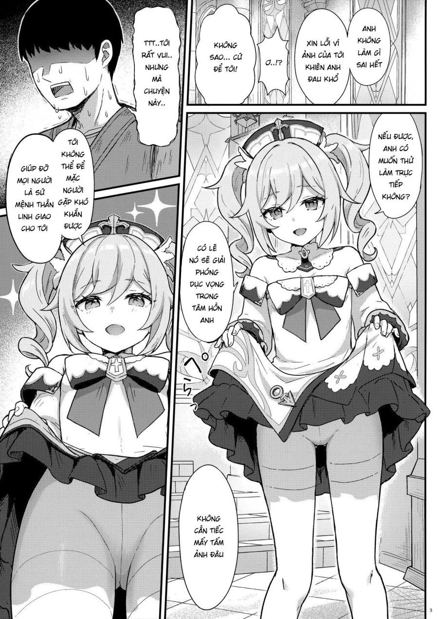 Barbara Gives You A Lewd Service Oneshot page 4 - Giả Dược
