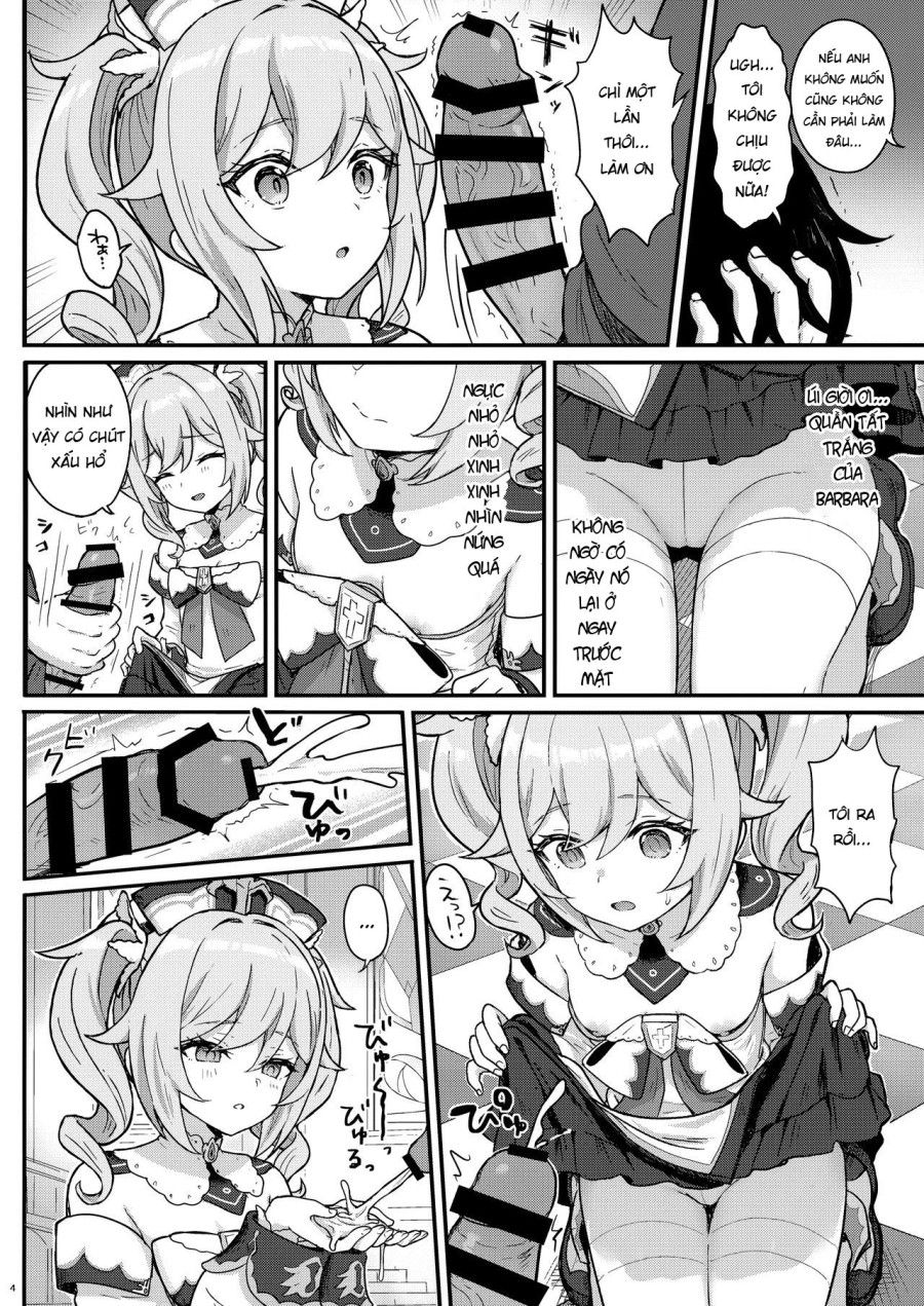 Barbara Gives You A Lewd Service Oneshot page 5 - Giả Dược