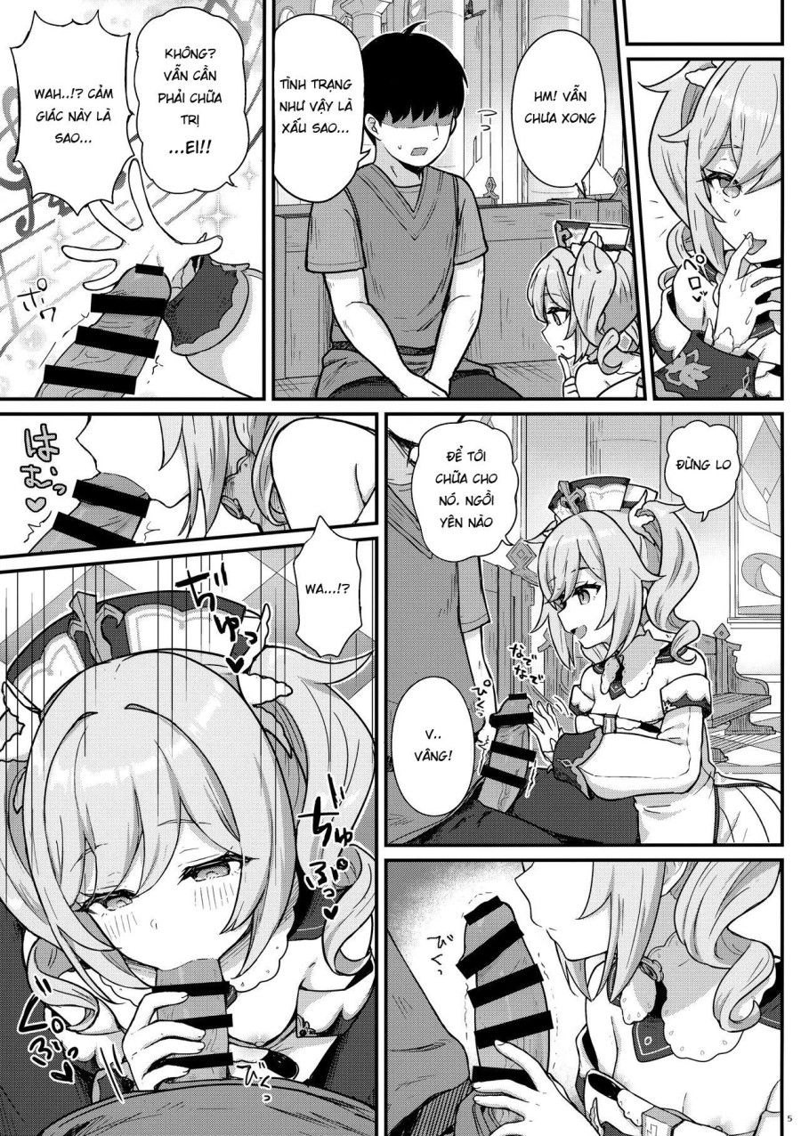 Barbara Gives You A Lewd Service Oneshot page 6 - Giả Dược