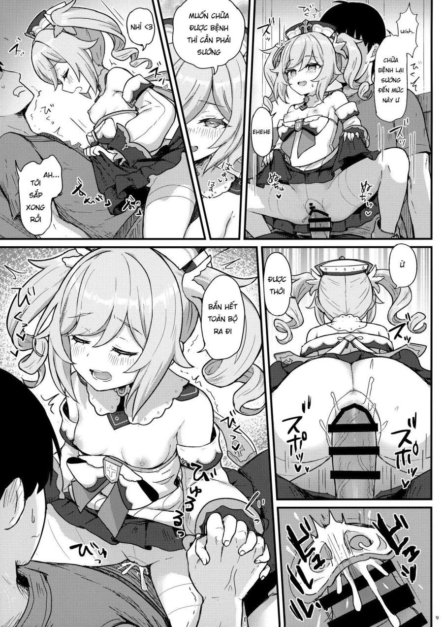 Barbara Gives You A Lewd Service Oneshot page 10 - Giả Dược