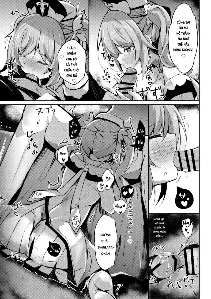 Barbara Lên Cơn Động Dục Oneshot page 5 - Giả Dược