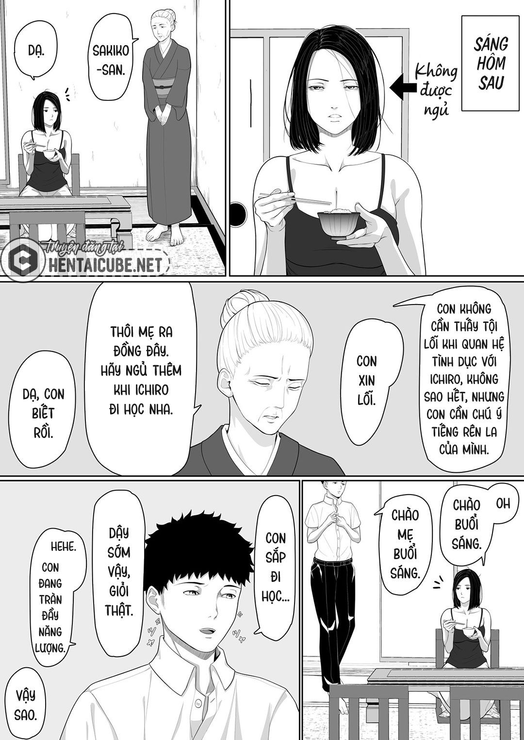 Bắt Đầu Mối Quan Hệ Loạn Luân Mẹ Con Oneshot page 44 - Giả Dược