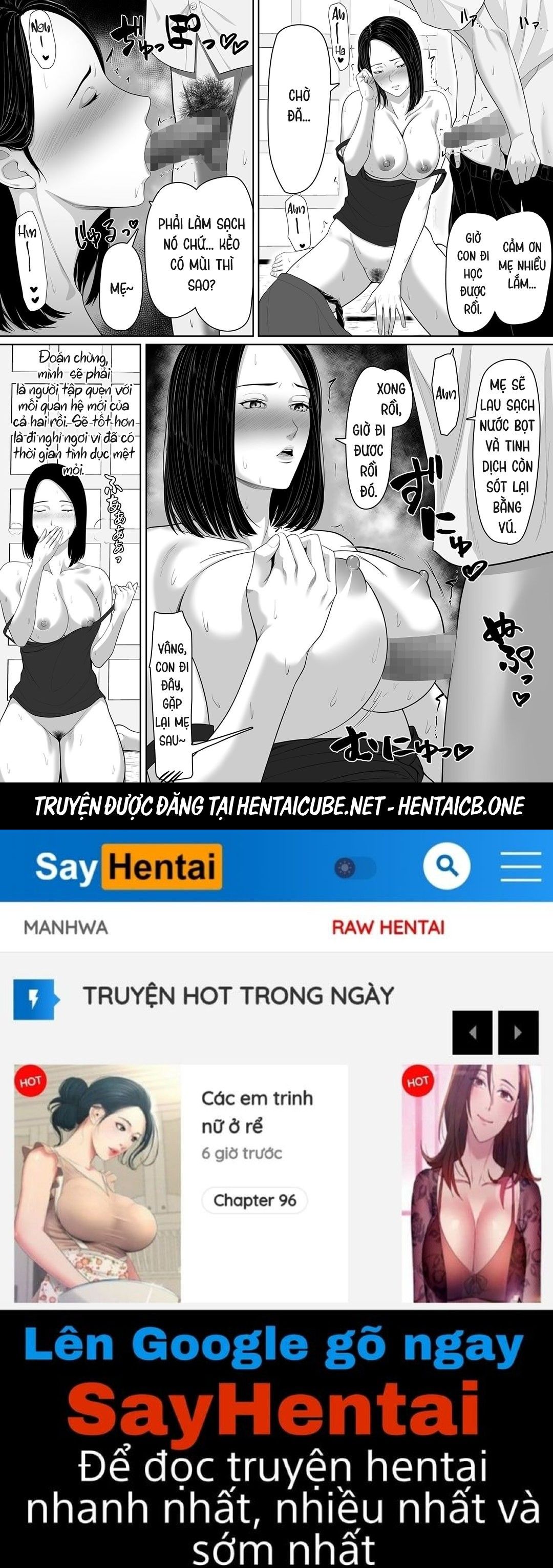 Bắt Đầu Mối Quan Hệ Loạn Luân Mẹ Con Oneshot page 51 - Giả Dược