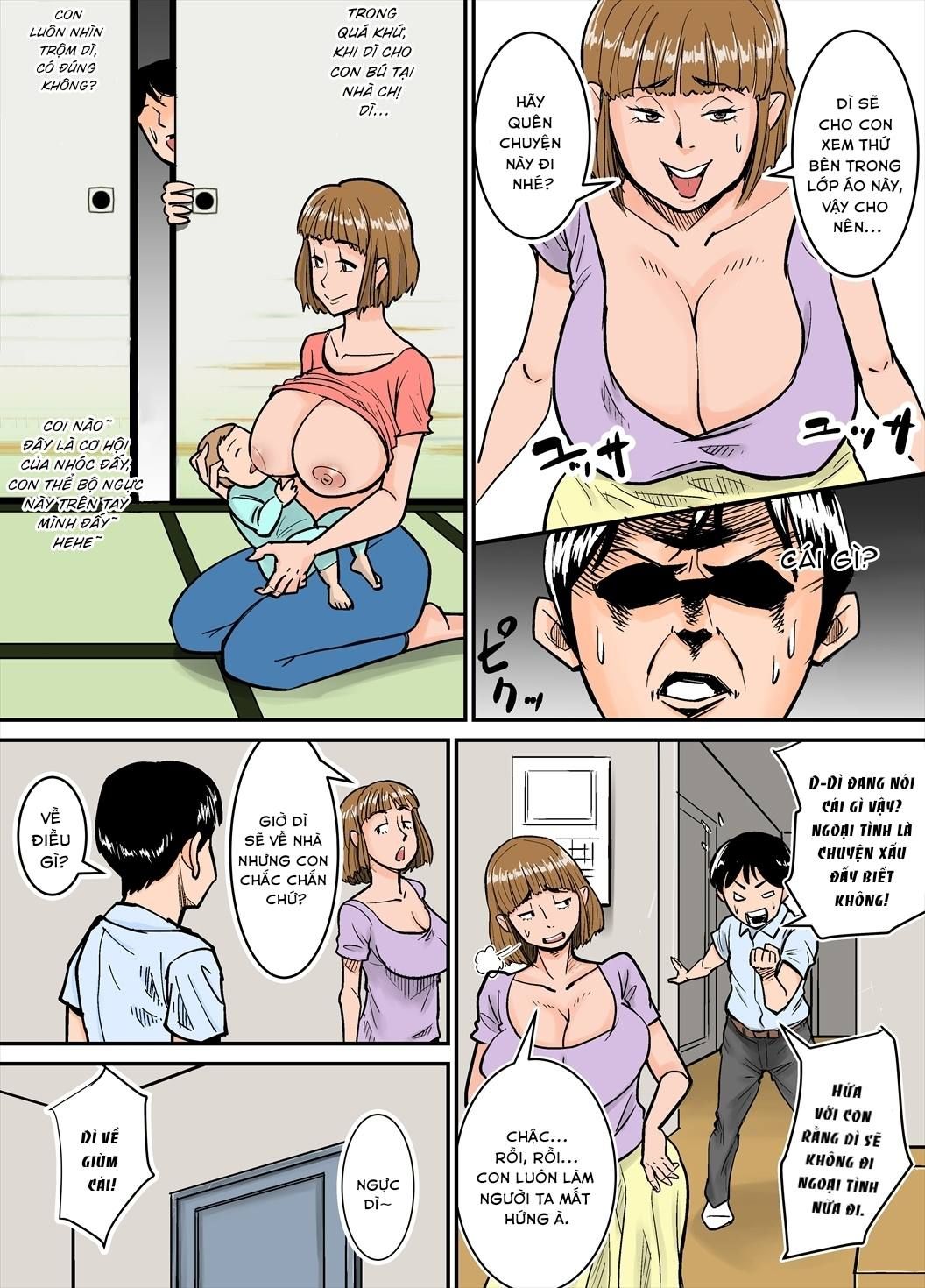 Bắt Gặp Dì Ngoại Tình Oneshot page 4 - Giả Dược