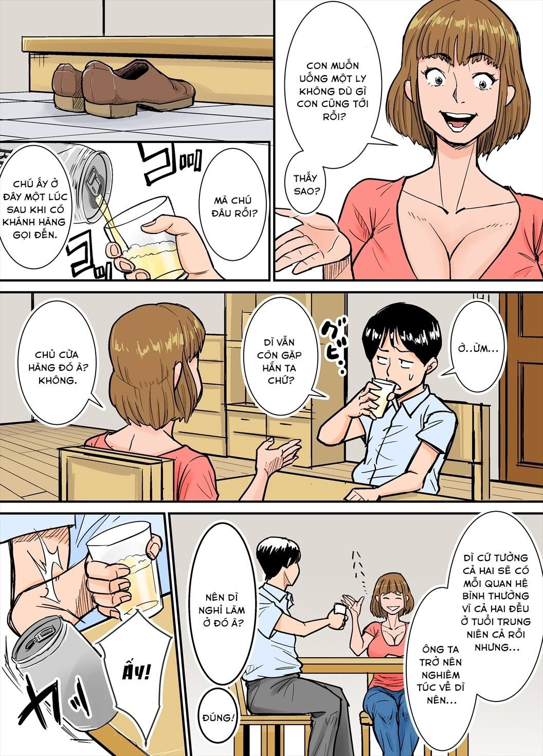 Bắt Gặp Dì Ngoại Tình Oneshot page 9 - Giả Dược