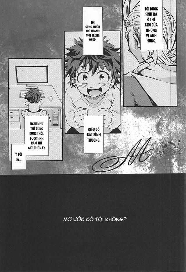 đọc truyện Bb (ume) M No Yuigon/kinou O Kazoeru Mono – My Hero Academia Dj Chương 0 ảnh 3 tại Truyện Dạ Ký