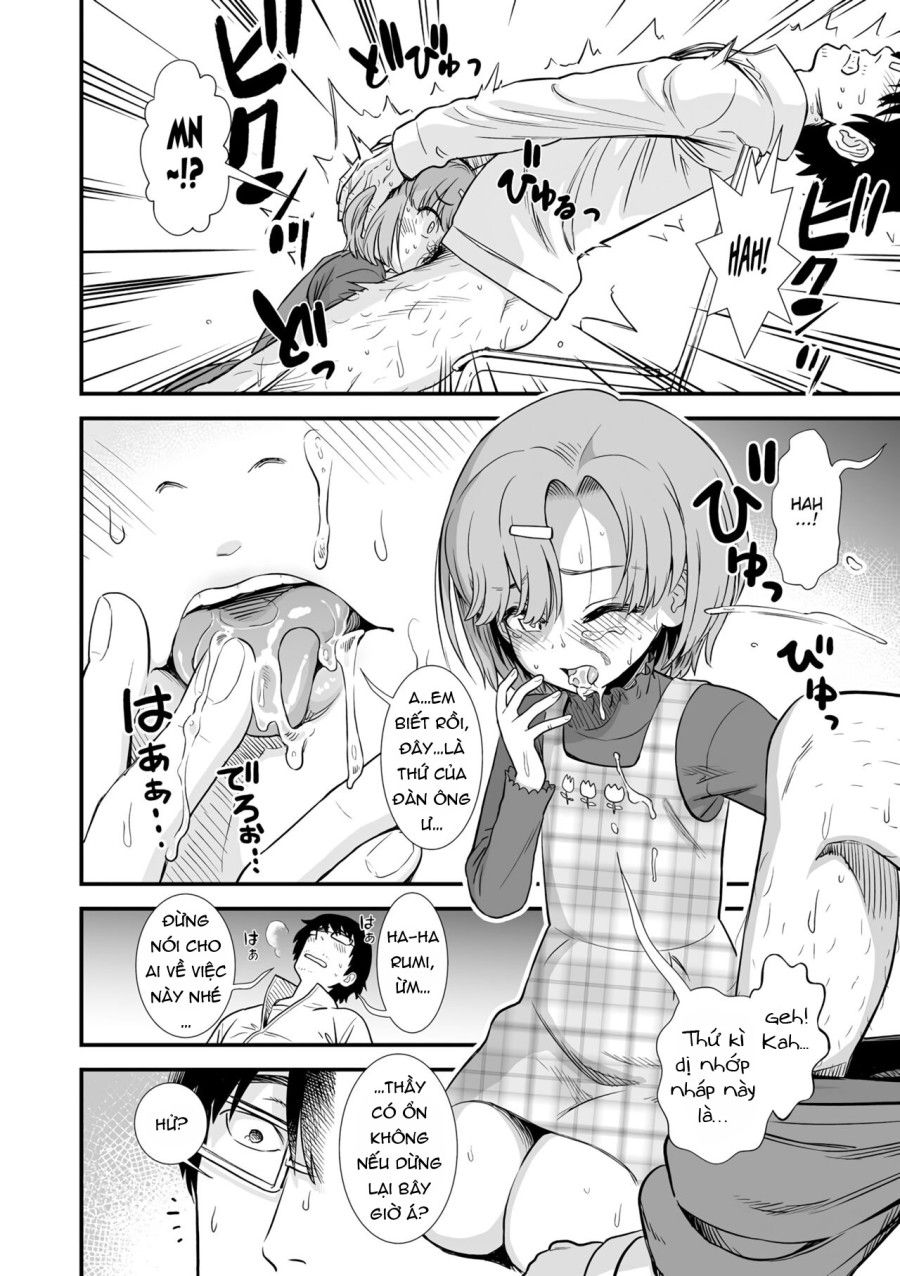 Bé Gái Hỗn Xược Bị Thầy Giáo Phạt Oneshot page 13 - Giả Dược