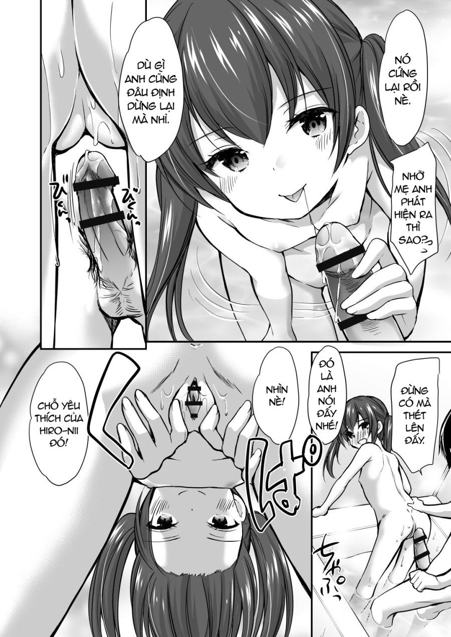 Bé Loli Ướt Rượt Và Nii-chan May Mắn Oneshot page 15 - Giả Dược