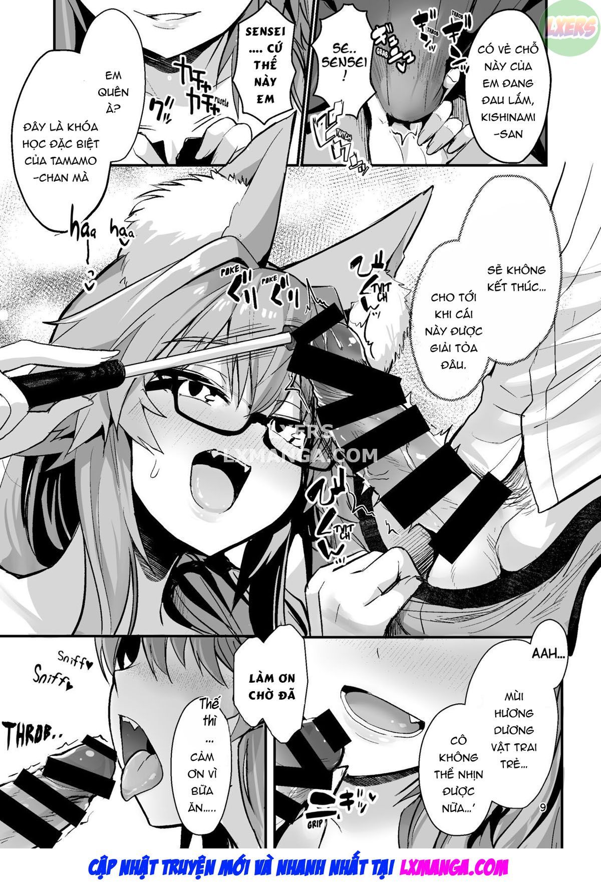 đọc truyện Beautiful Female Teacher Tamamo-chan Oneshot ảnh 11 tại Giả Dược