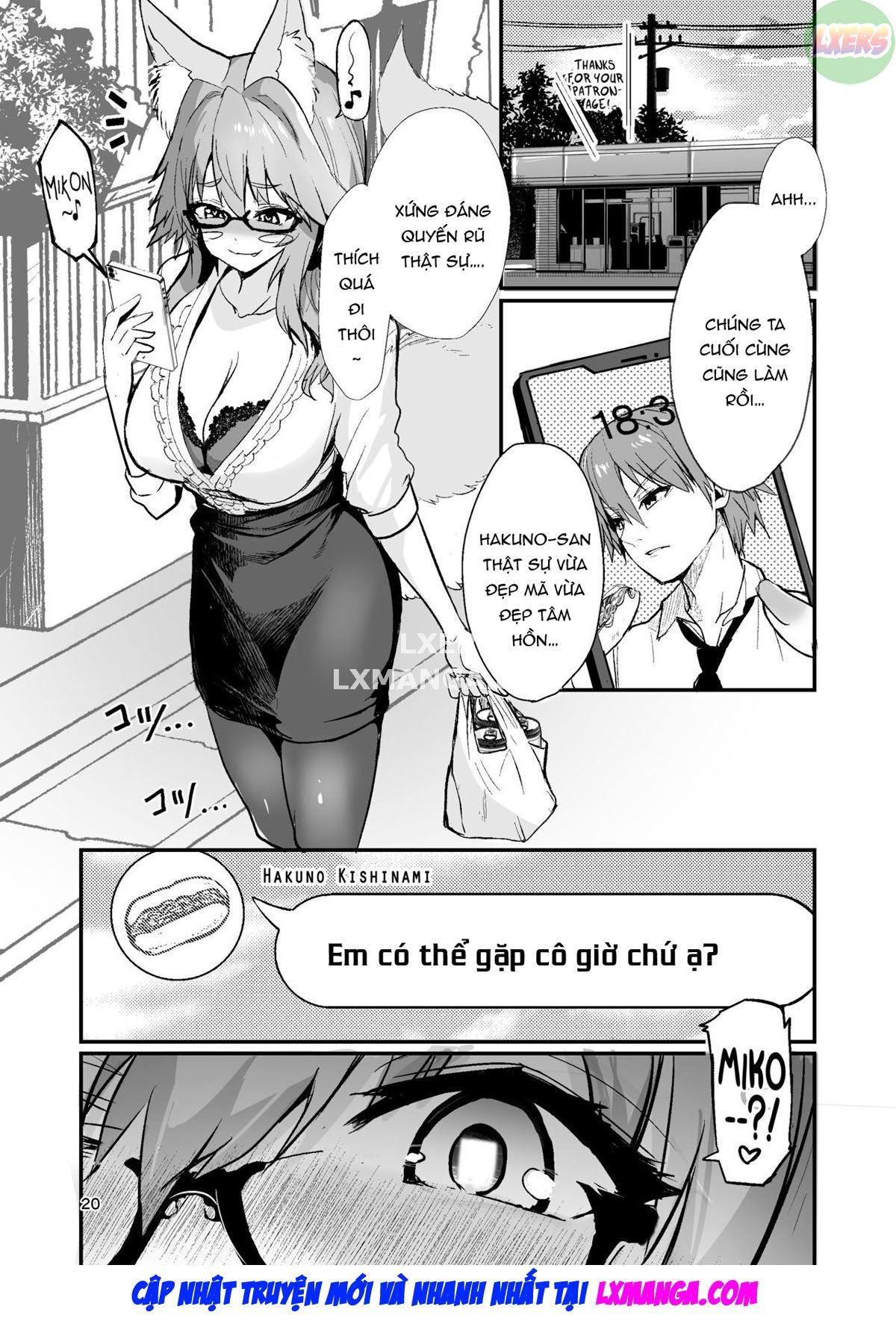 đọc truyện Beautiful Female Teacher Tamamo-chan Oneshot ảnh 22 tại Giả Dược