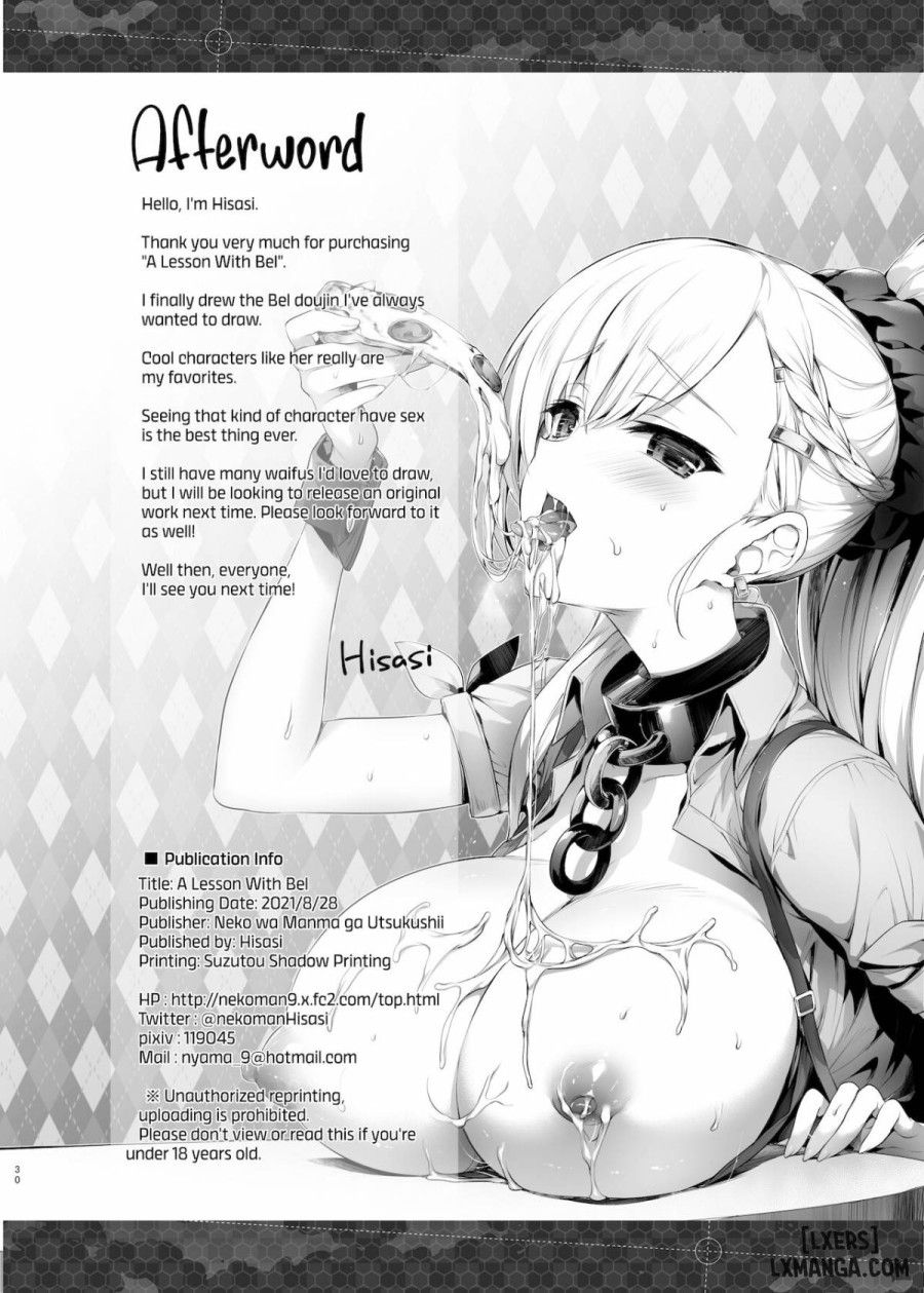 Bel To Lesson Oneshot page 31 - Giả Dược