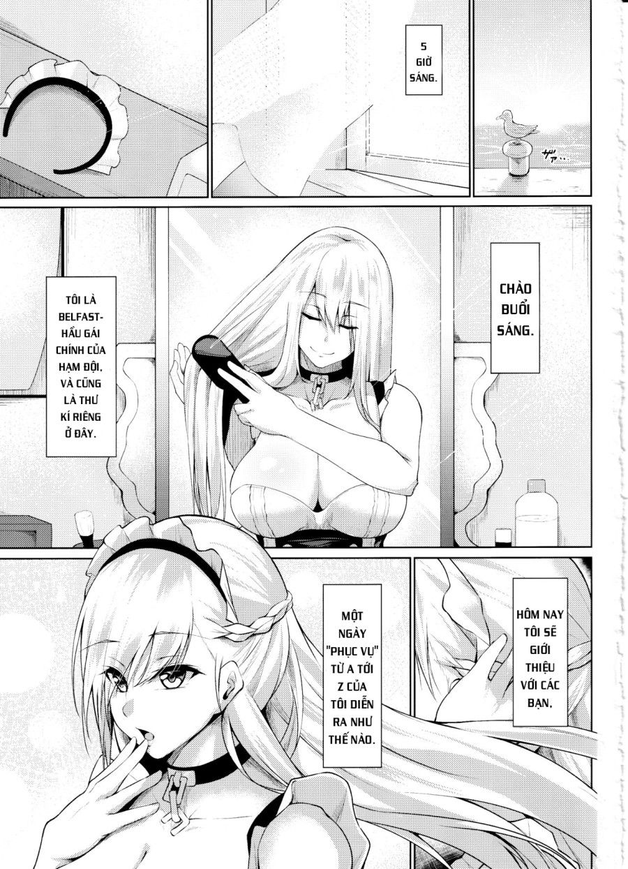 Belfast Ni Amaetai!! (azur Lane) Oneshot page 3 - Giả Dược