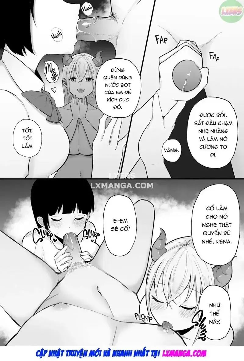 đọc truyện Bị Cặp Chị Em Succubus Vắt Kiệt Chương 1 ảnh 27 tại Giả Dược