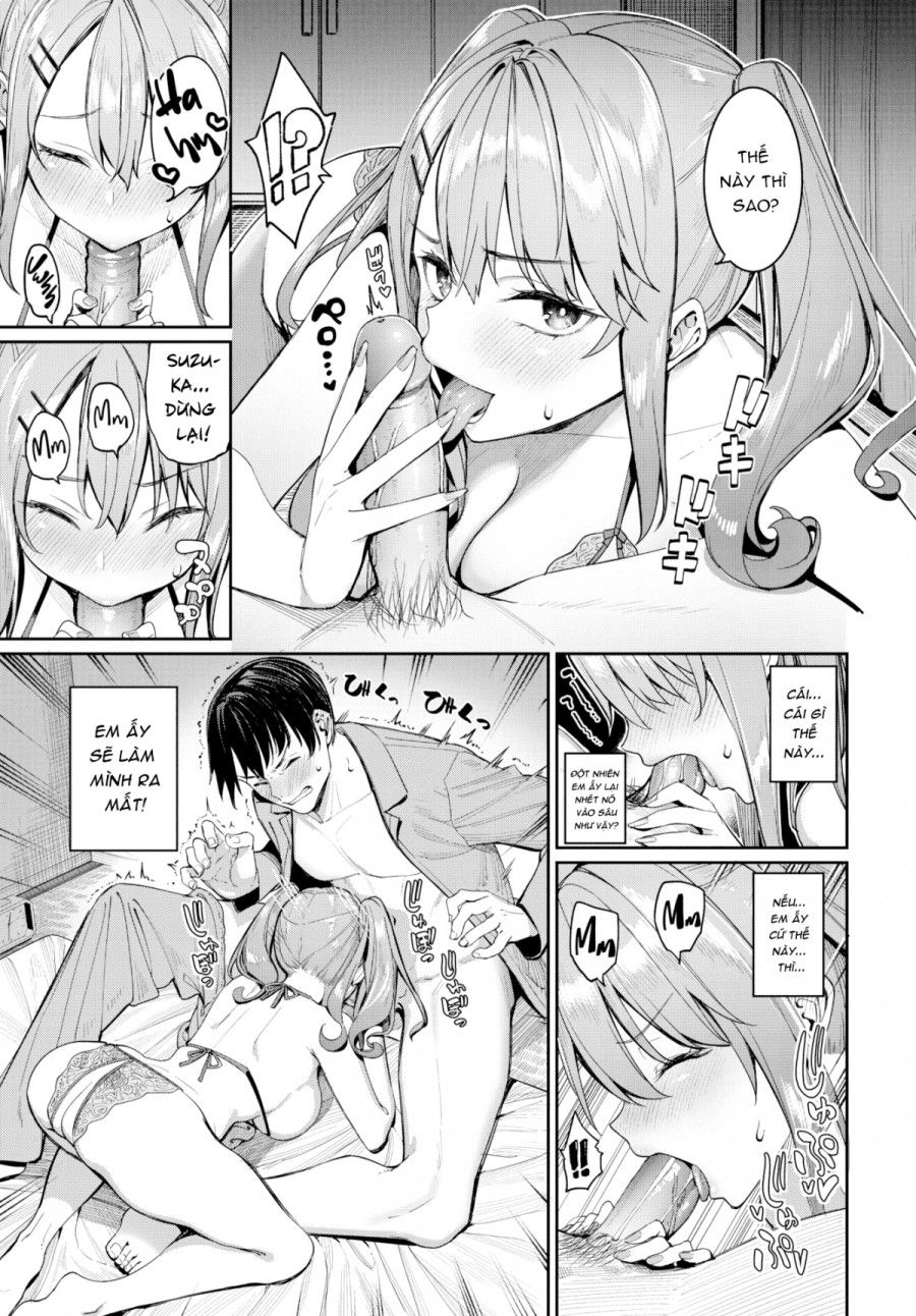 Bị Em Người Yêu Lẻn Vào Nhà Bắt Chịch Oneshot page 6 - Giả Dược