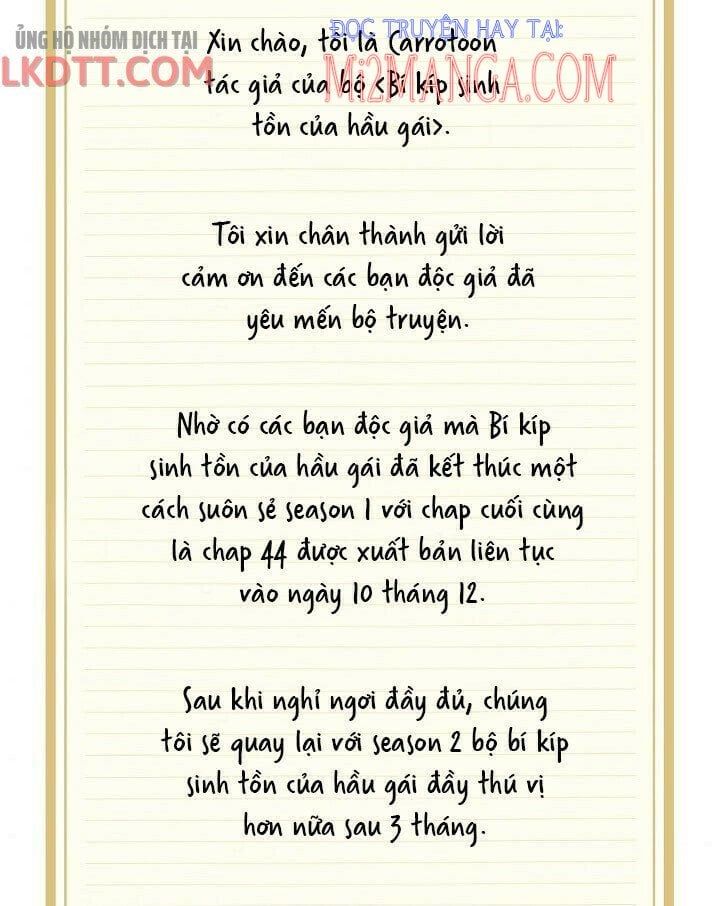 đọc truyện Bí Kíp Sinh Tồn Của Hầu Gái Chương 44.5 ảnh 39 tại Giả Dược