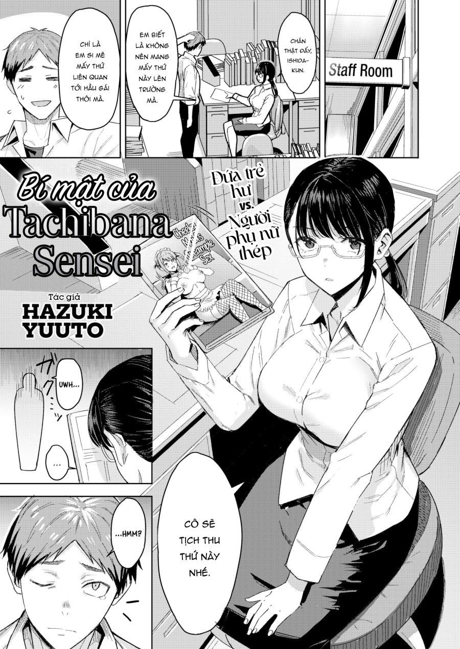 Bí Mật Của Tachibana-sensei! Chương 0 page 3 - Giả Dược