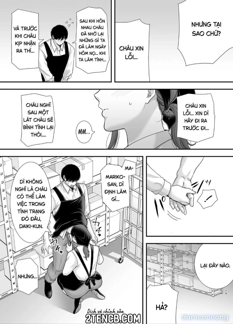 đọc truyện Bí Mật Của Tôi Với Dì Mariko Chương 2 ảnh 15 tại Thiên Thai Truyện