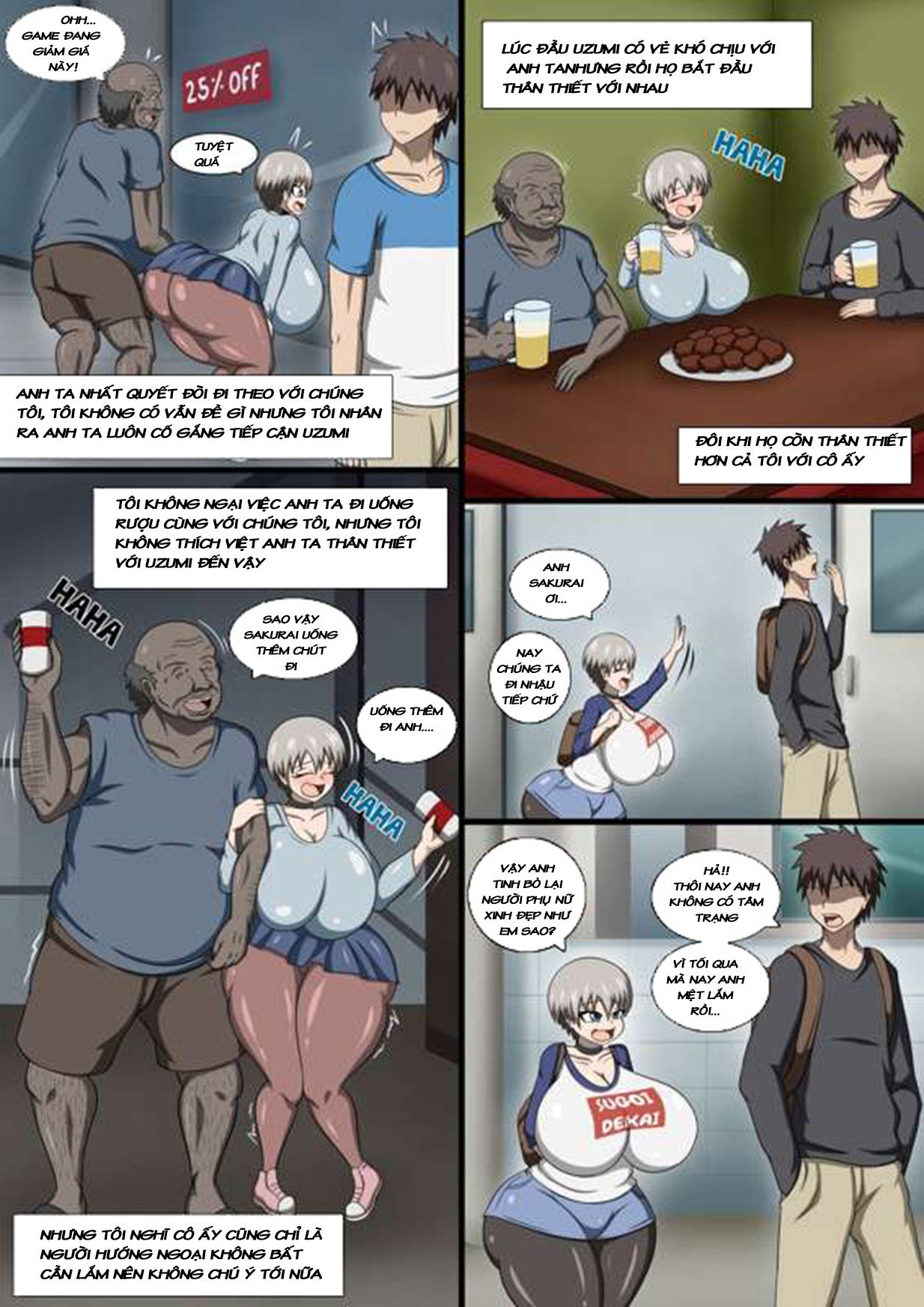 đọc truyện Bí Mật Của Uzaki Oneshot ảnh 4 tại Thiên Thai Truyện