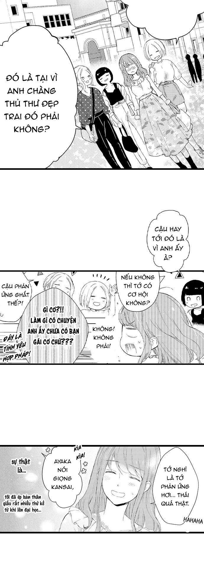 đọc truyện Bí Mật Hẹn Hò Với Chàng Thủ Thư Chương 1 ảnh 10 tại Thiên Thai Truyện