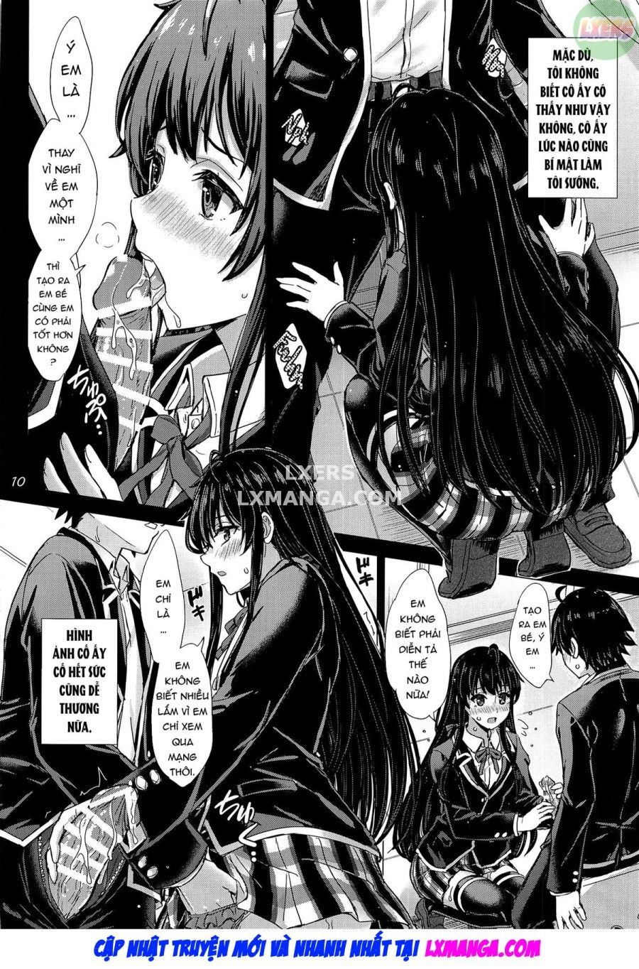 Bí Mật Nghịch Ngợm Của Chị Em Nhà Yukinoshita. Oneshot page 12 - Giả Dược