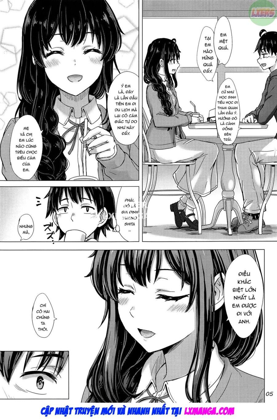 Bí Mật Nghịch Ngợm Của Chị Em Nhà Yukinoshita. Oneshot page 7 - Giả Dược