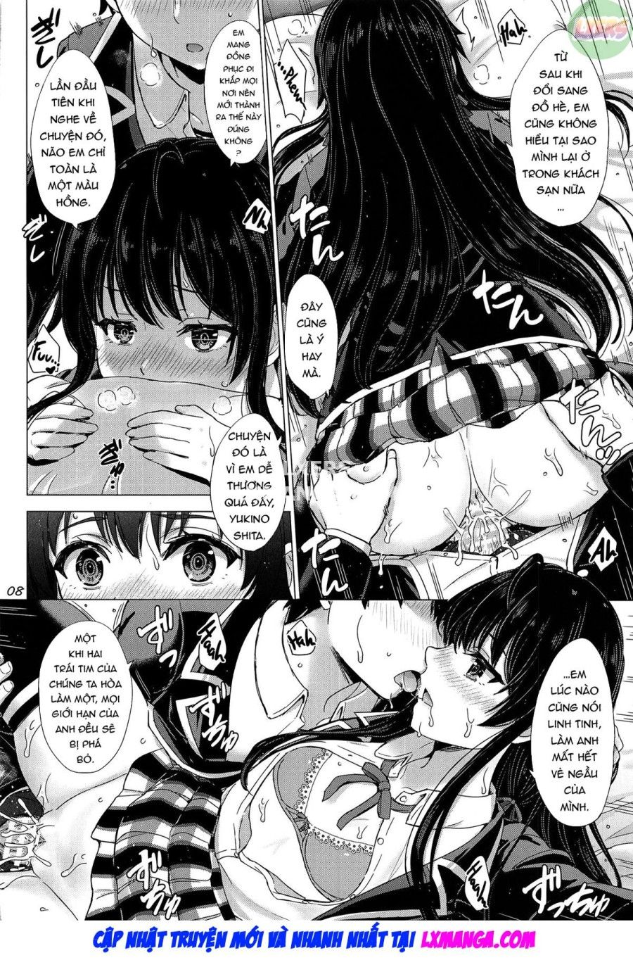 Bí Mật Nghịch Ngợm Của Chị Em Nhà Yukinoshita. Oneshot page 10 - Giả Dược