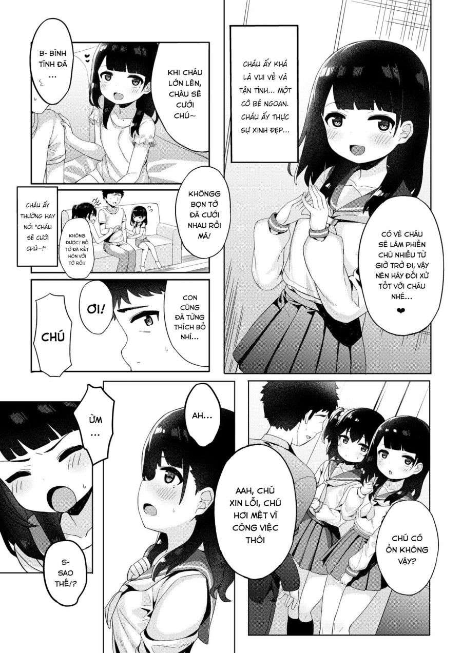 Bí Mật Tạo Ra Em Bé Với Bố Của Bạn Oneshot page 6 - Giả Dược