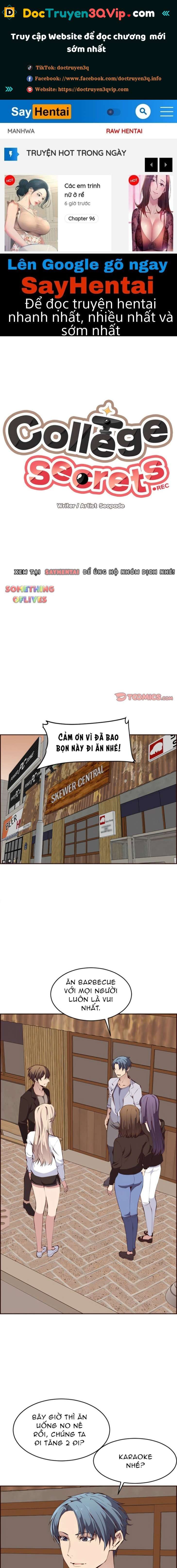 đọc truyện Bí Mật Trường Đại Học Chương 19 ảnh 1 tại Giả Dược