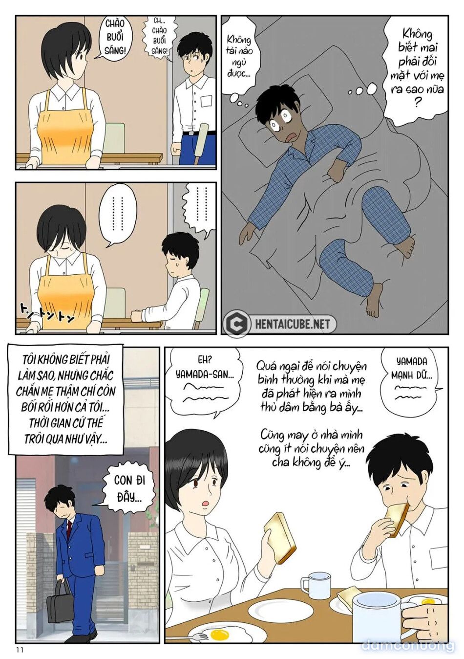 đọc truyện Bị Mẹ Phát Hiện Đang Rình Trộm Thủ Dâm [onaneta Kaa-san; Masturbating To Mom] Chương 1 ảnh 13 tại Thiên Thai Truyện