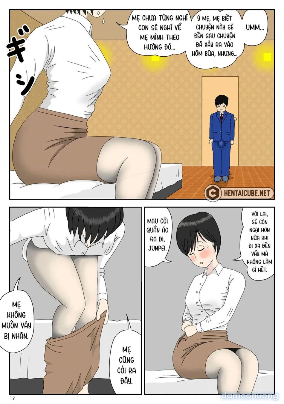 đọc truyện Bị Mẹ Phát Hiện Đang Rình Trộm Thủ Dâm [onaneta Kaa-san; Masturbating To Mom] Chương 1 ảnh 19 tại Thiên Thai Truyện