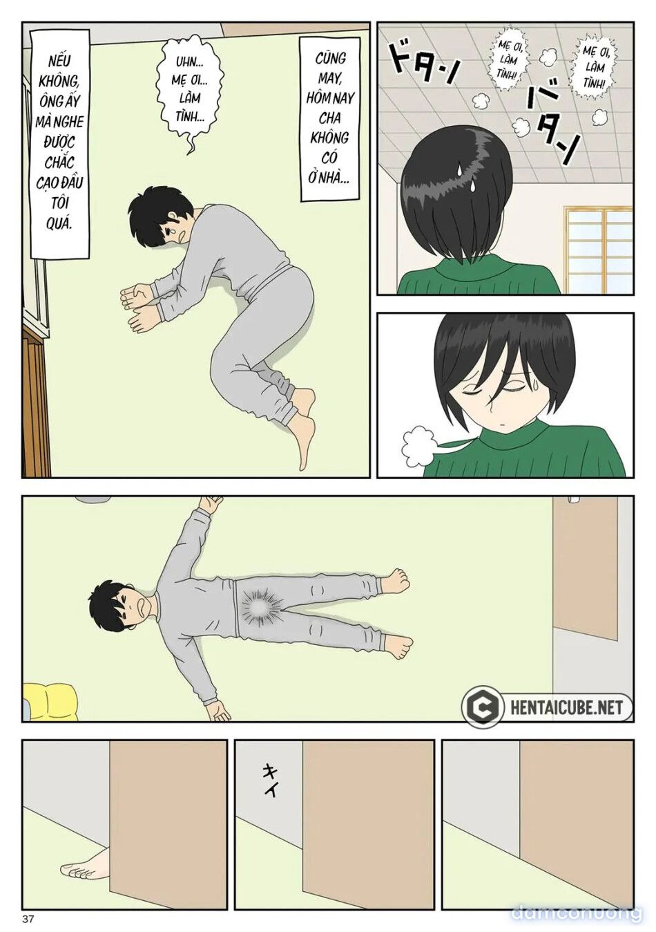 đọc truyện Bị Mẹ Phát Hiện Đang Rình Trộm Thủ Dâm [onaneta Kaa-san; Masturbating To Mom] Chương 1 ảnh 39 tại Thiên Thai Truyện