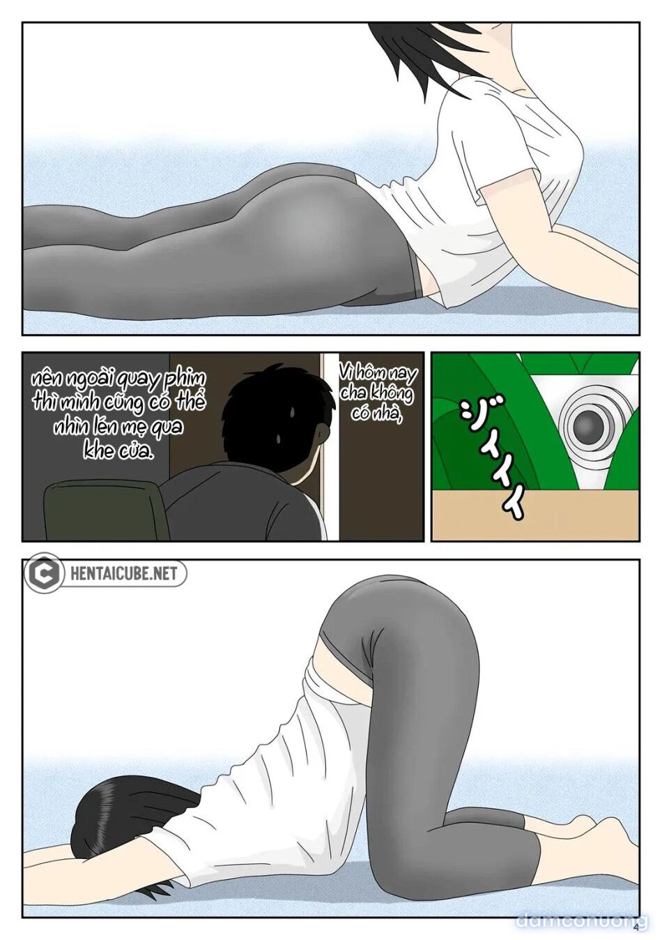 đọc truyện Bị Mẹ Phát Hiện Đang Rình Trộm Thủ Dâm [onaneta Kaa-san; Masturbating To Mom] Chương 1 ảnh 6 tại Thiên Thai Truyện