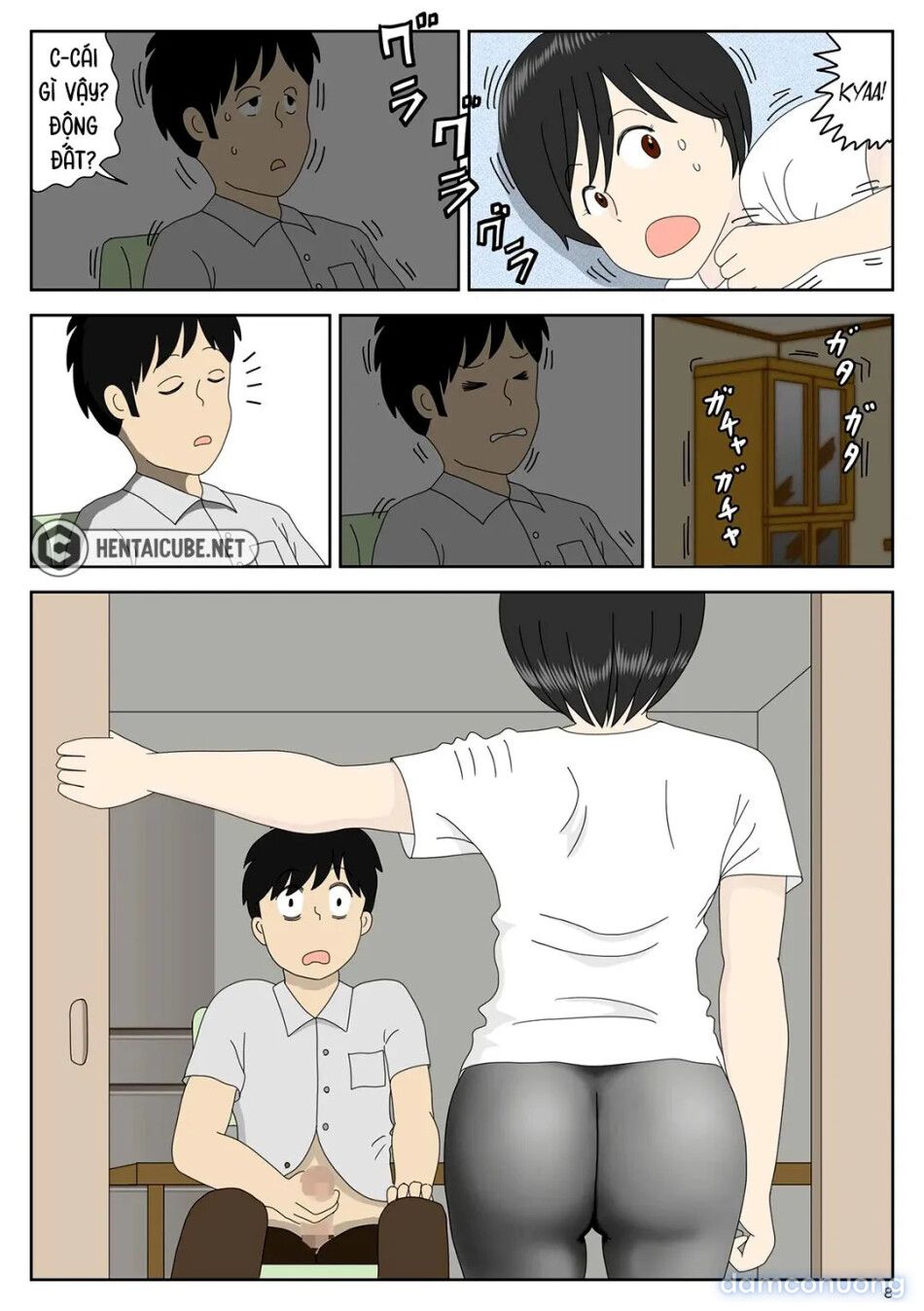 đọc truyện Bị Mẹ Phát Hiện Đang Rình Trộm Thủ Dâm [onaneta Kaa-san; Masturbating To Mom] Chương 1 ảnh 10 tại Thiên Thai Truyện