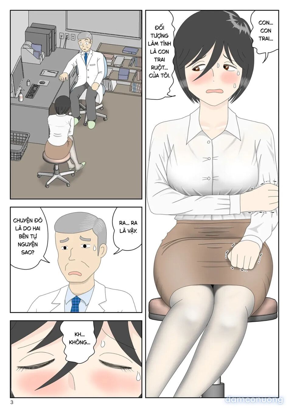 đọc truyện Bị Mẹ Phát Hiện Đang Rình Trộm Thủ Dâm [onaneta Kaa-san; Masturbating To Mom] Chương 10 ảnh 4 tại Thiên Thai Truyện
