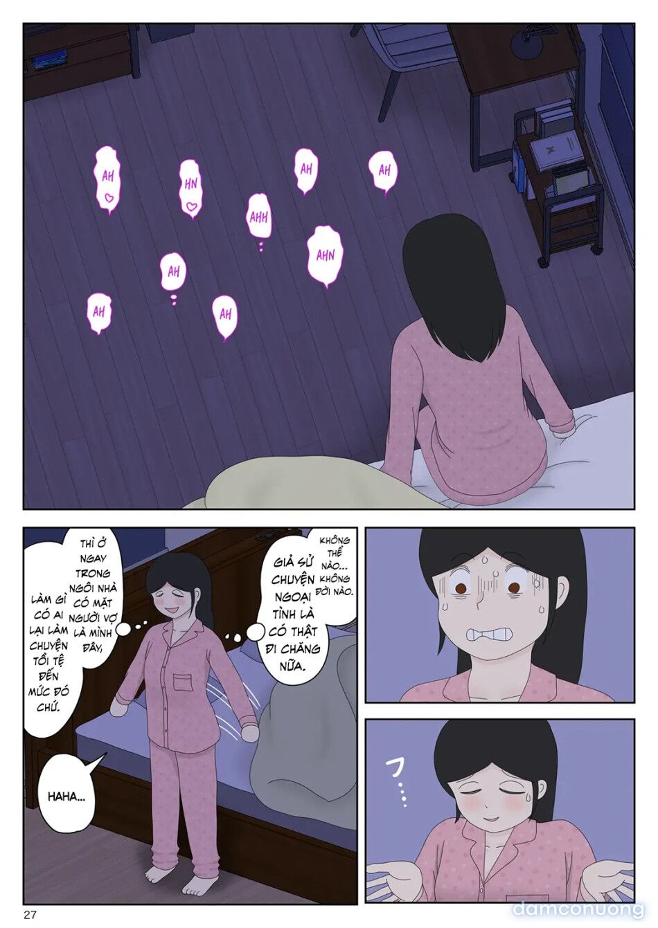 đọc truyện Bị Mẹ Phát Hiện Đang Rình Trộm Thủ Dâm [onaneta Kaa-san; Masturbating To Mom] Chương 10 ảnh 28 tại Thiên Thai Truyện