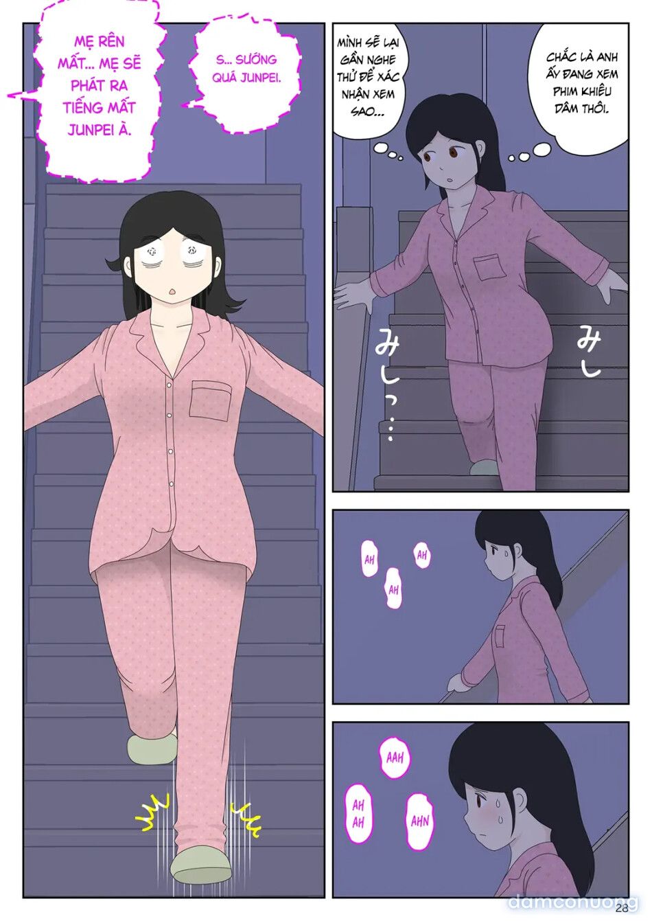 đọc truyện Bị Mẹ Phát Hiện Đang Rình Trộm Thủ Dâm [onaneta Kaa-san; Masturbating To Mom] Chương 10 ảnh 29 tại Thiên Thai Truyện