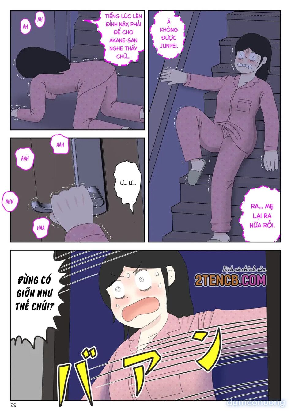 đọc truyện Bị Mẹ Phát Hiện Đang Rình Trộm Thủ Dâm [onaneta Kaa-san; Masturbating To Mom] Chương 10 ảnh 30 tại Thiên Thai Truyện