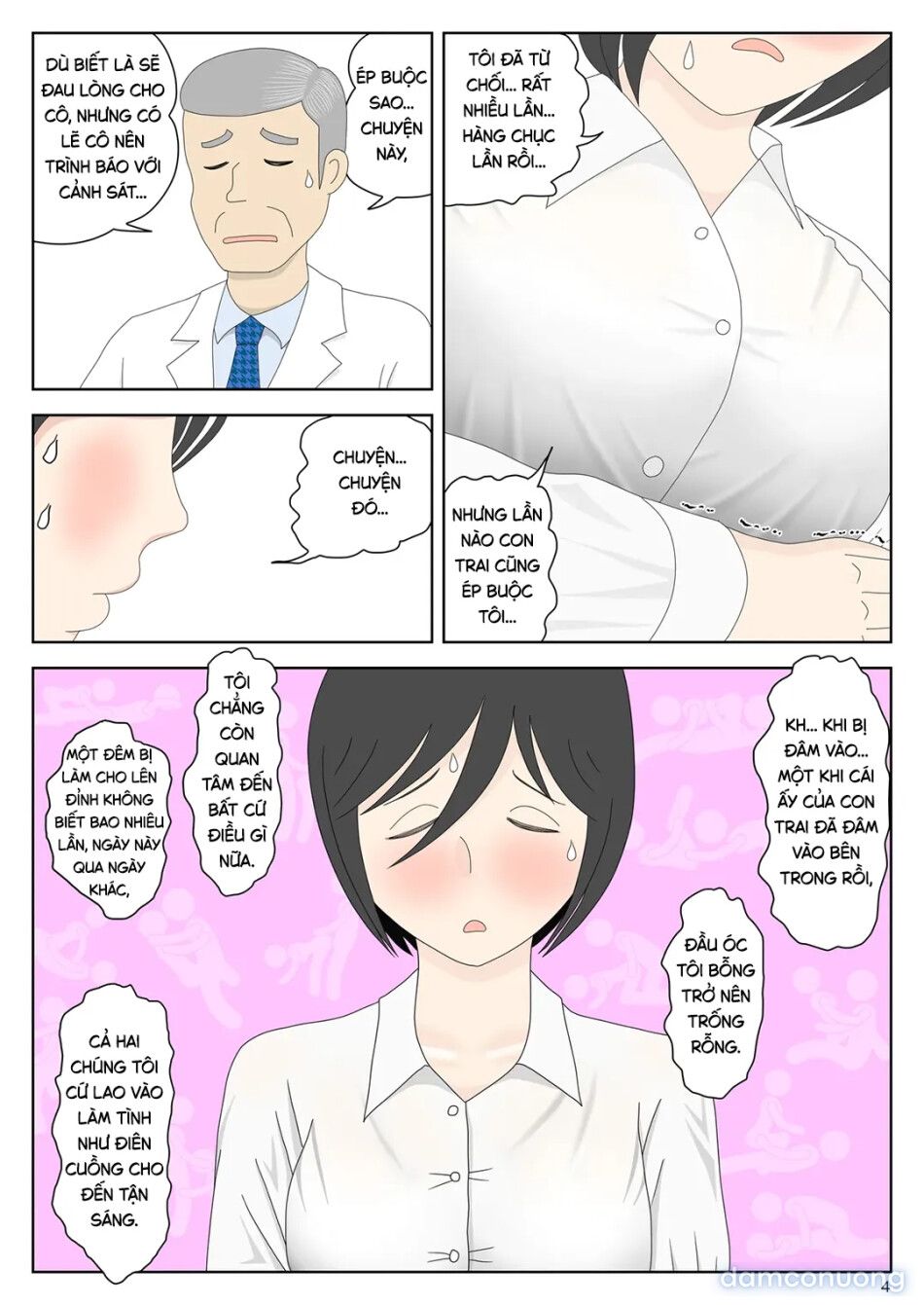đọc truyện Bị Mẹ Phát Hiện Đang Rình Trộm Thủ Dâm [onaneta Kaa-san; Masturbating To Mom] Chương 10 ảnh 5 tại Thiên Thai Truyện