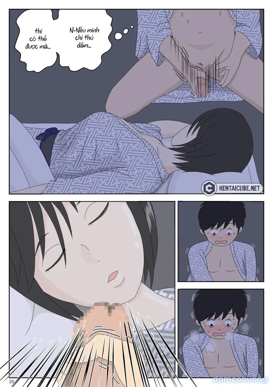 đọc truyện Bị Mẹ Phát Hiện Đang Rình Trộm Thủ Dâm [onaneta Kaa-san; Masturbating To Mom] Chương 2 ảnh 27 tại Thiên Thai Truyện