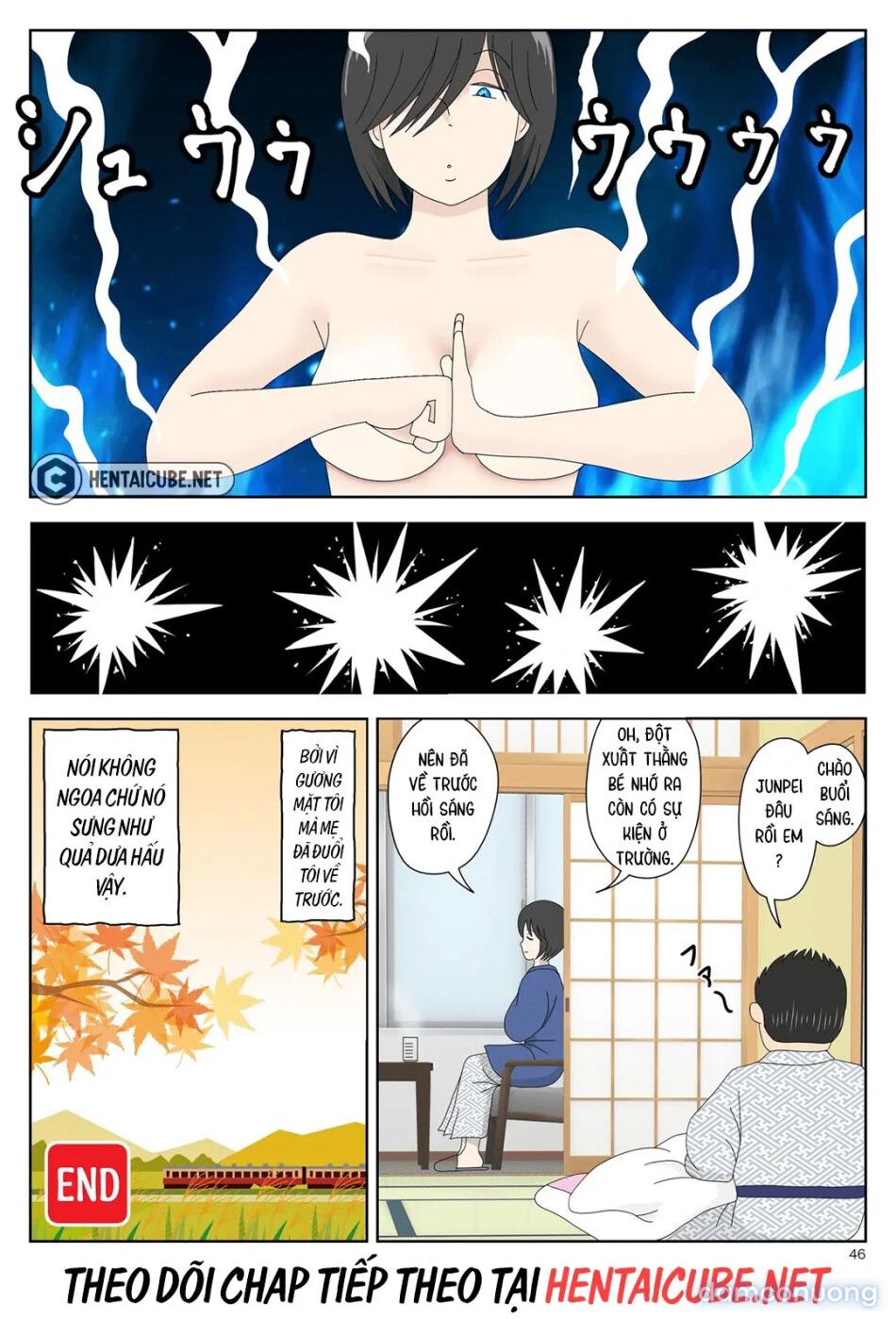 đọc truyện Bị Mẹ Phát Hiện Đang Rình Trộm Thủ Dâm [onaneta Kaa-san; Masturbating To Mom] Chương 2 ảnh 48 tại Thiên Thai Truyện