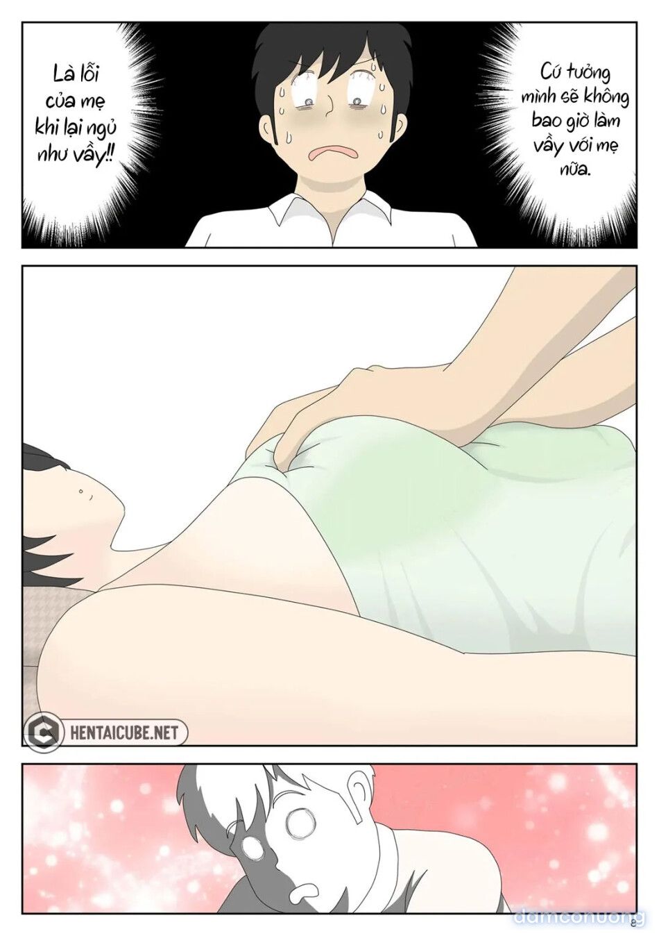 đọc truyện Bị Mẹ Phát Hiện Đang Rình Trộm Thủ Dâm [onaneta Kaa-san; Masturbating To Mom] Chương 2 ảnh 10 tại Thiên Thai Truyện