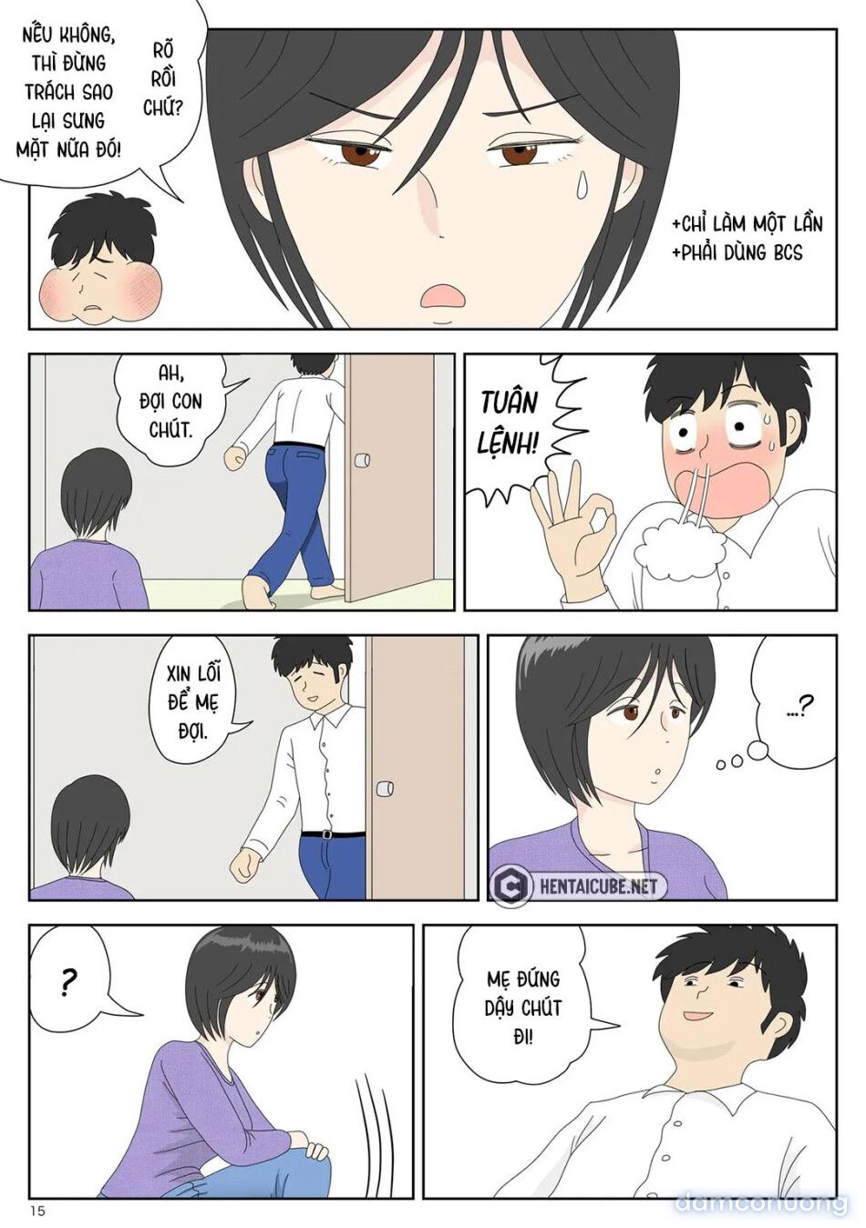 đọc truyện Bị Mẹ Phát Hiện Đang Rình Trộm Thủ Dâm [onaneta Kaa-san; Masturbating To Mom] Chương 3 ảnh 17 tại Thiên Thai Truyện